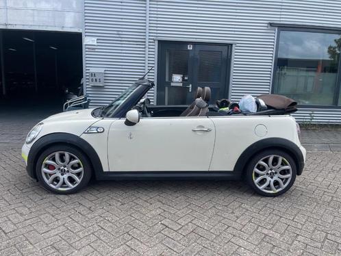 Mini 1.6 John Cooper Works Cabrio 2009 Wit, Auto's, Mini, Particulier, John Cooper Works, ABS, Adaptieve lichten, Airbags, Airconditioning