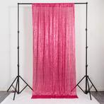 Donker Roze Glitter Gordijn / Pailletten Achtergrond Feest, Huis en Inrichting, Stoffering | Gordijnen en Lamellen, Verzenden