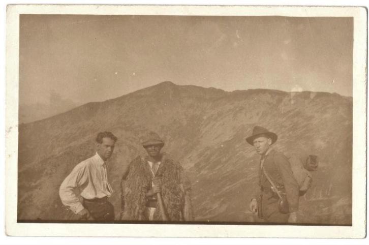 Ansichtkaart Boer/Jager, waarschijnlijk Batavia, Verzamelen, Ansichtkaarten | Buitenland, Ongelopen, Buiten Europa, Ophalen