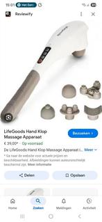Life goeds massage apparaat, Ophalen, Zo goed als nieuw, Apparaat