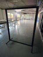 Glazen scheidingswand, Ophalen, 160 cm of meer, Zo goed als nieuw, Glasplaat
