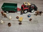 Tractor met aanhanger playmobil, Ophalen, Gebruikt