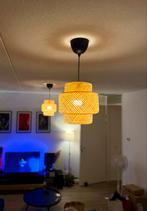 2 IKEA Hanglampen Hout - Zo goed als nieuw, Huis en Inrichting, Lampen | Hanglampen, Verzenden, Zo goed als nieuw, Hout, Minder dan 50 cm