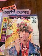 8x vintage popmuziek tijdschriften, Boeken, Ophalen of Verzenden, Gelezen, Muziek, Film of Tv