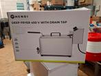 Hendi Deep Fryer 400V met Aftapkraan - Nieuw in Doos, 4 liter of meer, Ophalen
