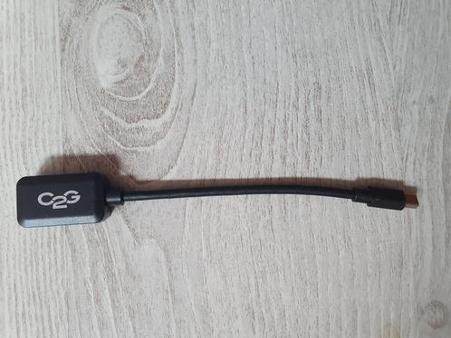 Mini DisplayPort - HDMI adapter C2G, Computers en Software, Pc- en Netwerkkabels, Zo goed als nieuw, Ophalen of Verzenden