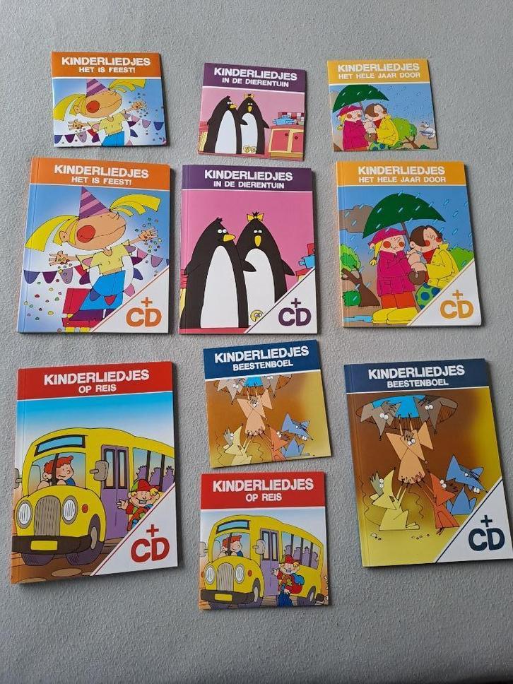 Boekenreeks Kinderliedjes met CD - ZGAN, Boeken, Luisterboeken, Cd, Kind, Ophalen of Verzenden