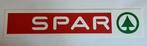 SPAR supermarkt  reclamebord, Ophalen of Verzenden, Zo goed als nieuw, Reclamebord