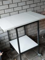 Inpaktafel/Vouwtafel op wielen - Opklapbaar, Ophalen, Rechthoekig, 50 tot 100 cm, 50 tot 100 cm