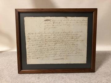 Handgeschreven politiek manuscript uit Patriottentijd 1780 beschikbaar voor biedingen