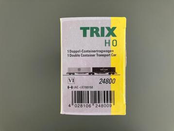 Trix H0 / 24800 Containerwagen ‘msc cma cgm’ Sggrss 80 beschikbaar voor biedingen