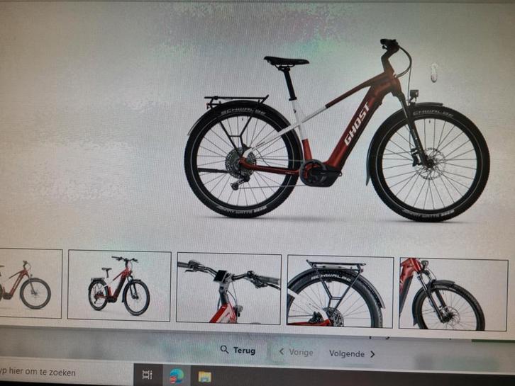 Ghost E-Teru Advanced EQ - Elektrische Fiets, Fietsen en Brommers, Elektrische fietsen, Nieuw, Overige merken, Minder dan 47 cm