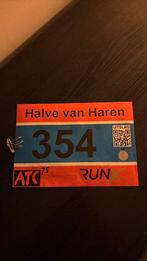 Halve van Haren halve marathon startbewijs start ticket, Eén persoon