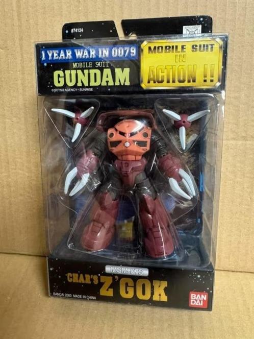 Gundam — MSIA Char's Z'Gok, Kinderen en Baby's, Speelgoed | Actiefiguren, Zo goed als nieuw, Ophalen of Verzenden