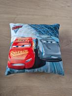 Cars kussen 30x30 cm, Ophalen of Verzenden, Zo goed als nieuw, Blauw, Vierkant