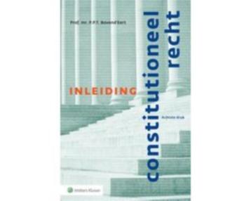 Inleiding constitutioneel recht 9789013153071 beschikbaar voor biedingen
