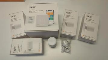 Tado Starter Kit V3+ met 5 extra radiator knoppen  beschikbaar voor biedingen