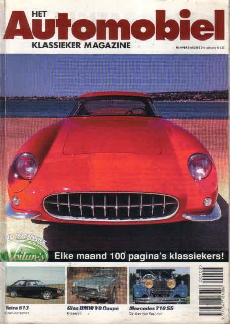 Automobiel 7 2003 : Renault Alpine GTA - Maserati Indy - BMW, Boeken, Auto's | Folders en Tijdschriften, Gelezen, Algemeen, Ophalen of Verzenden