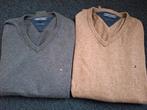Tommy Hilfiger truien Large, Prima cotton cashmere, Maat 52/54 (L), Gedragen, Grijs, Ophalen of Verzenden