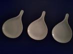 3 witte amuseschaaltjes., Ophalen, Nieuw, Bord(en), Overige stijlen