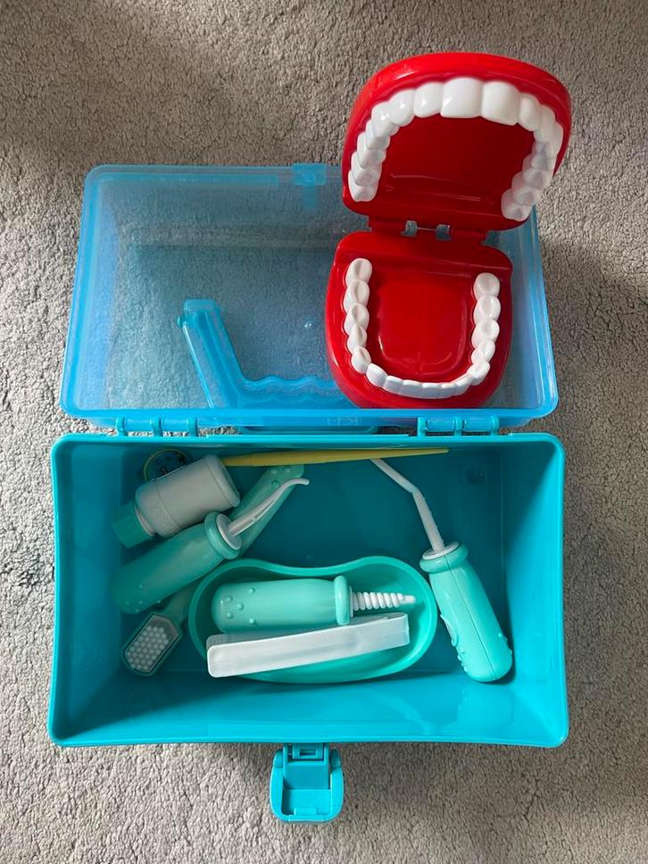 Speelgoed Tandarts Set, Kinderen en Baby's, Speelgoed | Overig, Zo goed als nieuw, Jongen of Meisje, Ophalen of Verzenden
