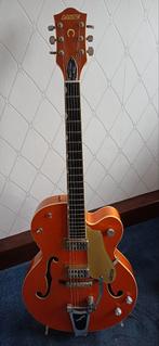 Gretsch 6120 Brian Setzer - Nashville Vintage Orange Lacquer, Muziek en Instrumenten, Ophalen of Verzenden, Gebruikt, Hollow body