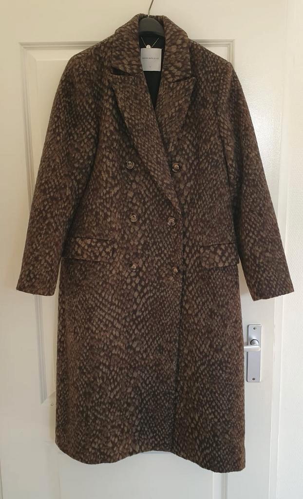 Winterjas van Rino & Pelle - maat 44 - zgan, Kleding | Dames, Jassen | Winter, Zo goed als nieuw, Maat 42/44 (L), Bruin, Ophalen of Verzenden