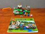 Lego 21123 - Minecraft - The Iron Golem, Ophalen of Verzenden, Zo goed als nieuw, Complete set, Lego