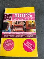 100% Madrid Reisgids, Overige merken, Budget, Europa, Ophalen of Verzenden