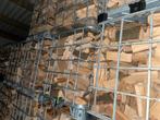 Droog haardhout per krat van 1,2 kuub, Tuin en Terras, Haardhout, 6 m³ of meer, Ophalen of Verzenden, Blokken