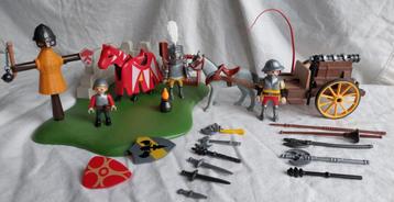 Playmobil 5168 Ridder Toernooi en Kanonwagen III beschikbaar voor biedingen