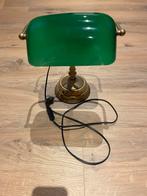 Notarislamp, Vintage, Ophalen of Verzenden, Minder dan 50 cm, Glas
