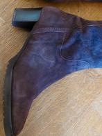 Bruine suède laarzen, maat 42, Kleding | Dames, Hoge laarzen, Verzenden, Gedragen, Bruin