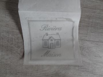 Sticker Rivièra Maison Transparant >Snelle Verzending!< beschikbaar voor biedingen