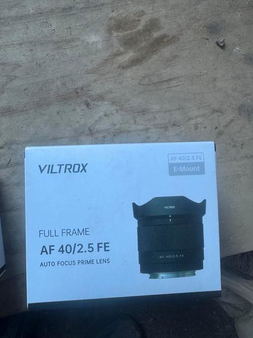 VILTROX AF 40mm f2.5 FE Full Frame Lens voor Sony, Audio, Tv en Foto, Fotografie | Statieven en Balhoofden, Nieuw, Overige typen