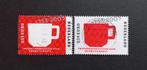 Nederland 250 jaar Douwe Egberts, Postzegels en Munten, Postzegels | Nederland, Na 1940, Ophalen of Verzenden, Gestempeld