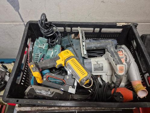 Elektrisch gereedschap set – Makita, Bosch, Batavia, Doe-het-zelf en Verbouw, Gereedschap | Handgereedschap, Gebruikt, Ophalen