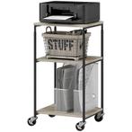 Handige printer trolley met 3 planken, Huis en Inrichting, 70 tot 120 cm, Nieuw, Ophalen of Verzenden, Minder dan 40 cm