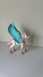 Schleich versierde eenhoornpegasus, Ophalen of Verzenden, Zo goed als nieuw