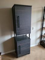 Industriële wandkast grijs/bruin, Ophalen, Zo goed als nieuw