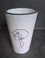 Zeldzaam Schattig vaasje van Boonstra met meisjes hoofd, Ophalen of Verzenden, Zo goed als nieuw, Aardewerk of Porselein, Minder dan 50 cm