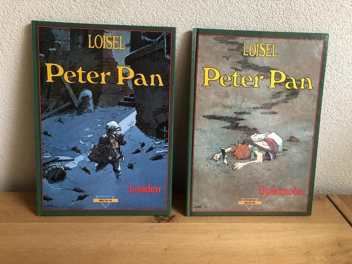 Peter Pan deel 1 en 2 (Régis Loisel) HC 1e druk 1991/1992., Boeken, Stripboeken, Zo goed als nieuw, Meerdere stripboeken, Ophalen of Verzenden