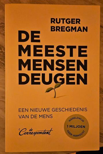 De Meeste Mensen Deugen - Rutger Bregman beschikbaar voor biedingen
