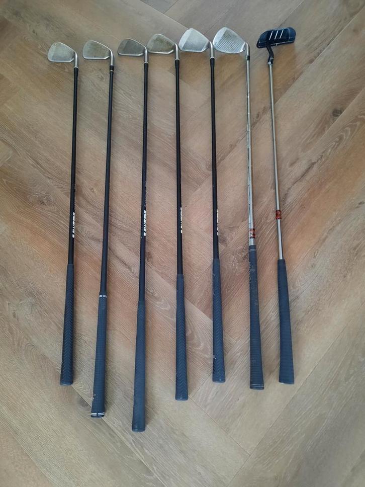 Linkshandige Sayers Golfset - 6 Sticks + Putter, Sport en Fitness, Golf, Gebruikt, Set, Overige merken, Ophalen of Verzenden