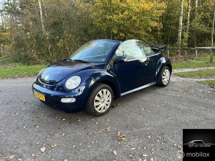 Volkswagen New Beetle Cabriolet 1.4 Highline, Auto's, Volkswagen, Bedrijf, Beetle (Kever), ABS, Airbags, Alarm, Centrale vergrendeling