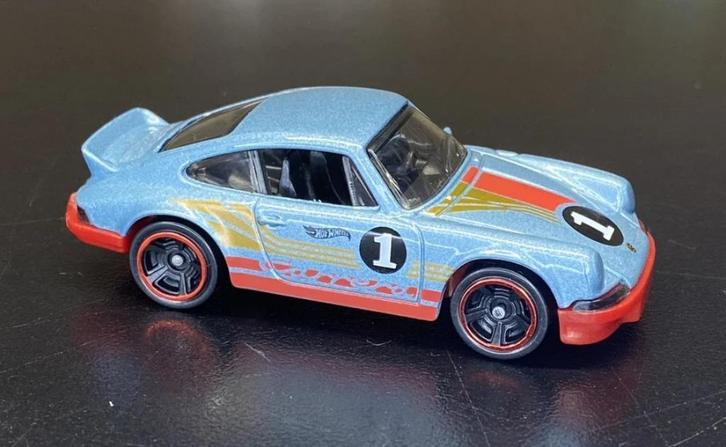 Hot Wheels Mystery Models Porsche 911 Carrera RS 2.7, Blue, Hobby en Vrije tijd, Modelauto's | Overige schalen, Nieuw, Auto, Ophalen