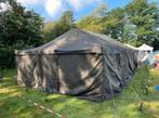 Legertent 9x5m - Feesttent, Scouting, Opslag, Caravans en Kamperen, Tenten, Ophalen of Verzenden, Gebruikt, Meer dan 6