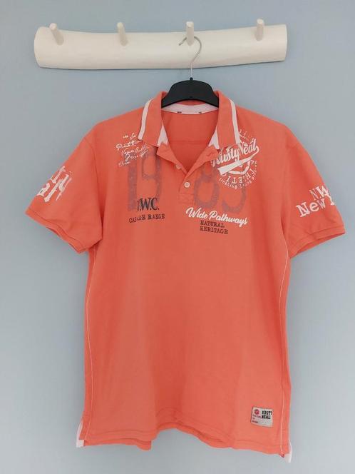 Poloshirt Rusty Neal XXL 🌺, Kleding | Heren, Polo's, Gedragen, Maat 56/58 (XL), Oranje, Ophalen of Verzenden