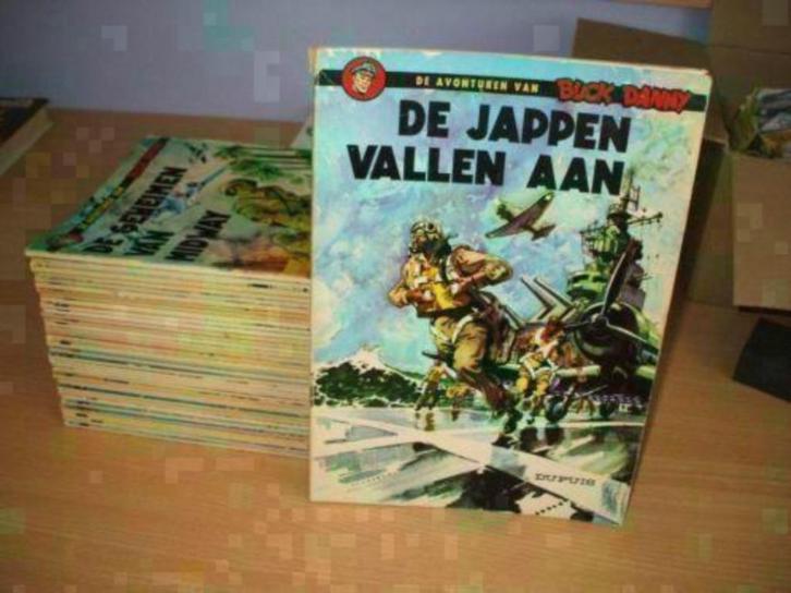 87x DAN COOPER EN BUCK DANNY-GOEDE STAAT-LOSSE VERKOOP, Boeken, Stripboeken, Zo goed als nieuw, Meerdere stripboeken, Ophalen of Verzenden
