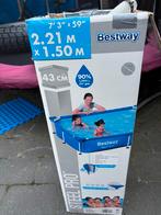 Bestway zwembad met pomp, Ophalen, Gebruikt, Minder dan 80 cm, Minder dan 200 cm